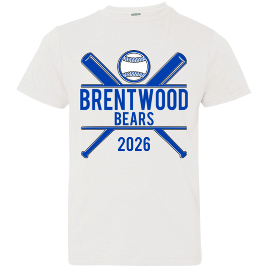 Brentwood Elementary School Bears LAT Kids Cotton Tee - 6101