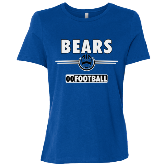 Brentwood Elementary School Bears Bella+Canvas Womens Relaxed Jersey Tee - B6400
