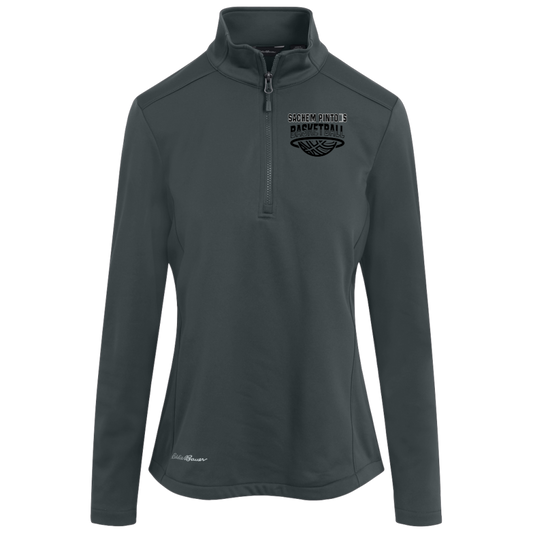 Sachem Pinto's Eddie Bauer Womens Smooth Mid Layer Fleece 1/2-Zip - EB2370 Product Details