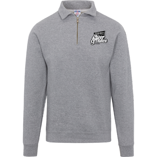 Sachem Pinto's Jerzees Mens Fleece Quarter Zip Pullover - 4528